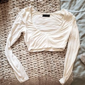 J Lux Label crop top Small
